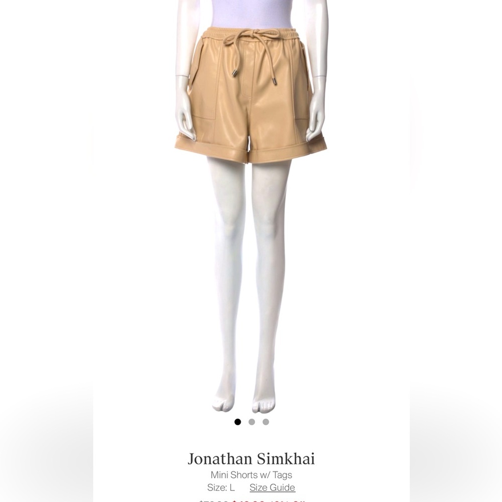 Jonathan Simkhai shorts size L